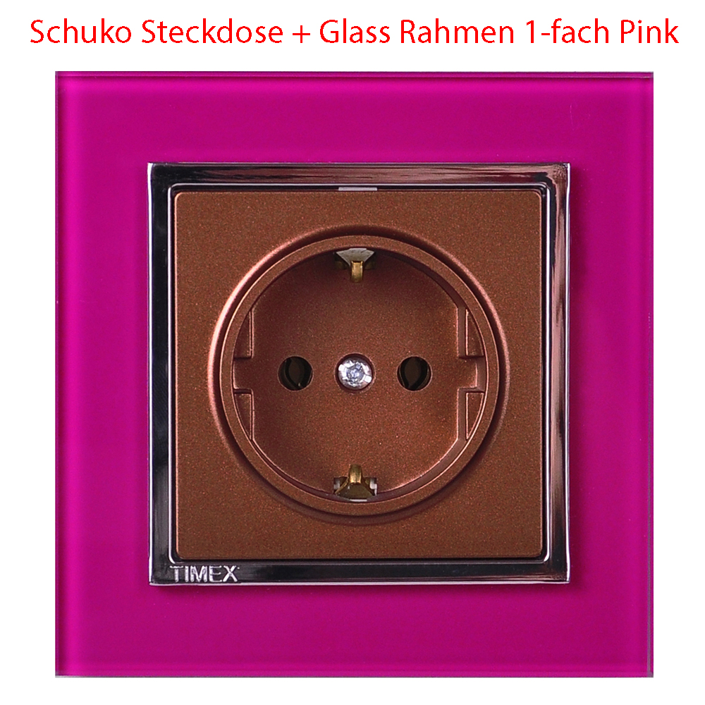 schuko-steckdose-schalter-kupfer-kunststoff-glass-holz-rahmen